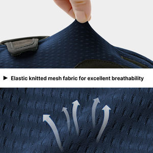 Guantes de equitación con agarre superior y palma adherente, ligeros, de malla, protectores para ejercicio a caballo, antideslizantes, unisex - Product Image 6