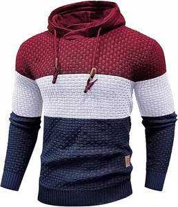 Sudadera con Capucha Personalizada para Hombre, Invierno, Mezcla de Poliéster y Algodón, Forro Polar Grueso, Secado Rápido, Transpirable, Ropa Deportiva, Gimnasio, Casual, Urbana - Product Image 3