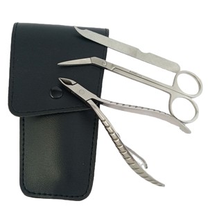 Professional Manicure <b>Pedicure</b> <b>Set</b> High Quality Stainless Steel Nail Clipper Kit - Product Image 3