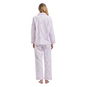 Pijama de Manga Larga para Mujer, Cómodo, Estampado, con Cuello Camisero, Último Diseño, Ropa de Dormir Premium para Mujer - Product Image 5