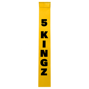 5Kingz Sports Rugby Tag Belt Yellow <b>Black</b> Durable Eco-Friendly Lightweight Team Sports Equipment - Product Image 5