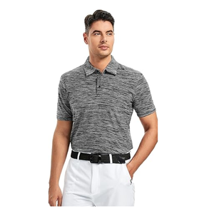 Chemises polo décontractées pour hommes, nouvelle collection, design tendance, logo personnalisé, couleur unie, respirantes, pour hommes - Product Image 5