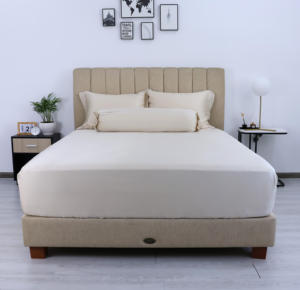 Offre Spéciale luxe 100% Satin Jacquard mariage quatre pièces Kit personnalisé imprimé Polyester motif écologique Anti-allergie moderne - Product Image 4