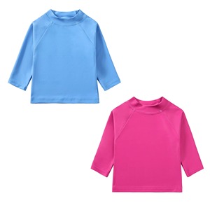 Traje de Baño de Compresión de Manga Larga para Bebés y Niños Pequeños, Protección UPF50, Transpirable, de Poliéster, para Entrenamiento y Natación - Product Image 3