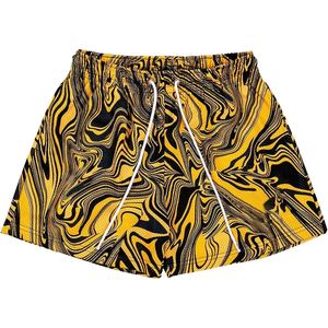 Pantalones Cortos Deportivos Personalizados con Logotipo Frontal, Impresión 3D, 100% Algodón, Estilo Casual, Hip Hop, Streetwear, Malla Transpirable de Secado Rápido para Hombre - Product Image 2