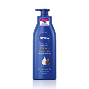 Lait corporel pour peaux très sèches, formule hydratante nourrissante au cacao, soin quotidien doux pour une peau lisse et éclatante, pack 400ml - Product Image 1