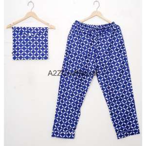 Conjunto de Pijama de Algodón 100% para Mujer, Cuello en V, Manga Larga, Estampado Floral, Ropa de Dormir Cómoda para Toda Temporada, Traje Perfecto para Fiestas - Product Image 3