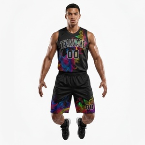 Conjuntos de Uniformes de Baloncesto con Logotipo Personalizado, Jersey de Baloncesto Transpirable, Números y Nombres Personalizados, Entrenamiento al Aire Libre - Product Image 4