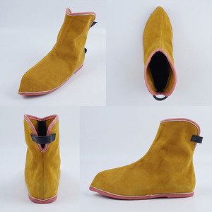 High Quality Flame Proof Cowhide Split Leather Waterproof Welded <b>Shoe</b> Covers Heavy Duty Industrial <b>Safety</b> <b>Work</b> Protection Heat - Product Image 2