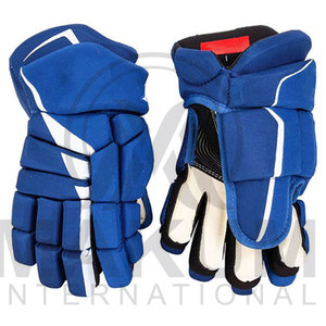 Guantes de Hockey sobre Hielo de Cuero Impermeables, Profesionales, Cómodos y Flexibles, con Cierre de Gancho y Bucle, Personalizados - Product Image 5