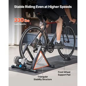 Support d'entraînement pliable pour vélo de 26-29 pouces 700C, simulateur de vélo d'intérieur rapide pour l'exercice et la pratique du cyclisme - Product Image 6