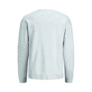 Sweat-shirt d'hiver personnalisé OEM en gros pour hommes, style streetwear, pull thermique uni, à capuche, motif imprimé tendance, en tissu polaire - Product Image 2