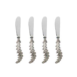 Juego de queso de metal de Venta caliente en acabado plateado con nuevo mango diseñado para cortar mantequilla y uso en la cocina - Product Image 1