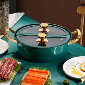 Ensemble de casseroles en acier inoxydable avec couvercle en verre, marmite à soupe martelée, batterie de cuisine pour cuisinière à induction et à gaz, faitout - Product Image 4