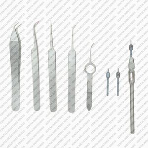Pinzas para Trasplante Capilar, Kit de Punzones FUE, Herramientas de Extracción de Unidades Foliculares, Instrumentos para Implante de Microinjertos, Set de Instrumentos - Product Image 6