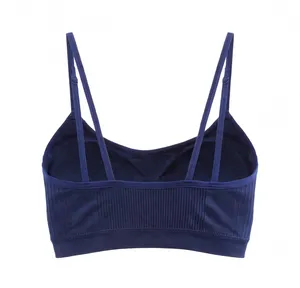 Sujetador deportivo de yoga personalizado de alta sujeción para mujer, con tirantes cruzados en la espalda, diseño de cobertura total frontal, para senos grandes, uso diario y entrenamiento. - Product Image 3