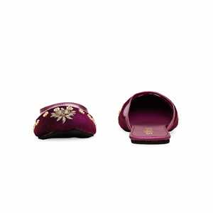 Purple EC8489 Fancy Khusa Hotel pour pantoufles - Product Image 2