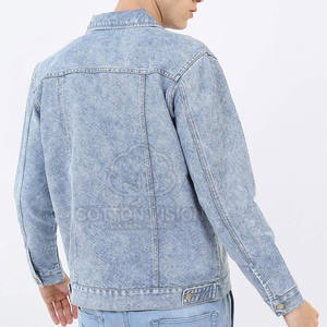 Veste en jean pour homme au meilleur prix, faible MOQ, dernier design, fabrication en usine, vente en gros - Product Image 4