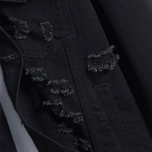 Lightweight Winter Jacket Featuring Premium Distressed Jeans Jacket With Comfortable Daily Design - Product Image 4