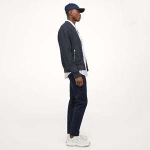 Blouson bomber à capuche personnalisé de haute qualité, hiver, écologique, coupe-vent, service OEM pour hommes - Product Image 4