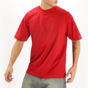 เสื้อยืดคอตตอนสีขาว 100% แบบสั่งทำพิเศษสำหรับผู้ชาย ทรงโอเวอร์ไซส์ ลายพิมพ์นูน BD มีไซส์ 5XL และ 6XL ให้เลือก - Product Image 1