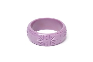 Nouveau bracelet coloré en céramique bleue et résine sculptée, motif étoiles et flèches blanches, fait main, qualité supérieure, style classique unisexe - Product Image 6