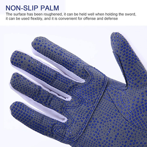 Guantes de Entrenamiento Antideslizantes para Esgrima, Protección Reforzada en las Puntas de los Dedos, Lavables, Especiales para Práctica de Esgrima - Product Image 3