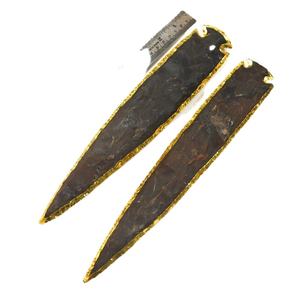 Pointes de flèche indiennes Pierres précieuses d'agate 2 à 2.5 pouces Emballage standard pour la vente en gros de pointes de flèche en pierre d'agate de 2 pouces - Product Image 5