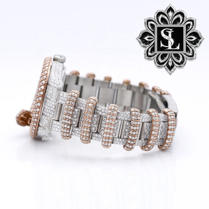 Montre de luxe la plus demandée, personnalisée, en acier inoxydable et quartz, étanche, avec cadran à aiguilles, faite à la main, cadeau d'anniversaire, prix d'usine - Product Image 2