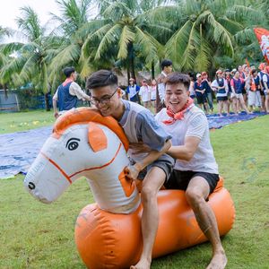 Cheval gonflable pour team building, Vietnam, PVC, garantit la sécurité en transport, toutes saisons, Thuy Linh, 5-10 jours - Product Image 3