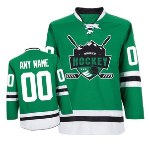 Jersey de Hockey sobre Hielo Personalizado Unisex para Adultos, Impresión Sublimada, Absorbente de Humedad, Transpirable, 100% Poliéster, Manga Corta, Otros, Regular - Product Image 6