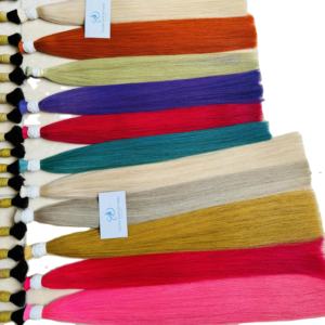 Vente en gros de cheveux vietnamiens alignés avec des cuticules vierges non transformées Cheveux humains bruts doux en vrac avec des styles afro crépus à vagues profondes - Product Image 1