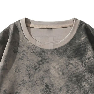 T-shirt surdimensionné pour hommes, coupe ample, tissu en coton confortable, parfait pour un style décontracté, tenue d'été, respirant et doux - Product Image 6