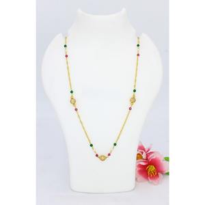 Collar de cadena Joyería Venta al por mayor Venta caliente Clásico Ajustable chapado en oro Cadena de Dubai diseño de joyería India - Product Image 6