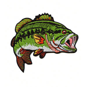 3d embroidery patches custom logo design for hats jackets clothing factory direct wholesale supply - Product Image 1