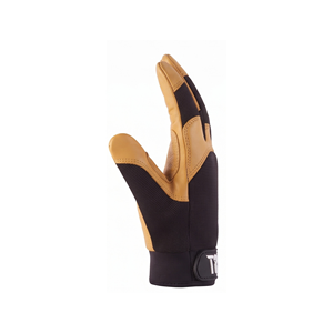 Guantes de Jardinería con Palma de Cuero, Guantes de Trabajo con Dorso Elástico de Punto, Logotipo Personalizado, OEM, ODM, Directo de Fábrica - Product Image 4