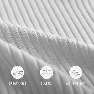 เสื้อกล้ามออกกำลังกายผู้ชายแบบขายส่ง เสื้อกล้ามฟิตเนสสำหรับเพาะกาย เสื้อกีฬาผู้ชาย ยืดหยุ่น แห้งเร็ว - Product Image 6