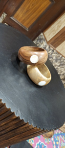 Brazalete de madera de embalaje personalizado más vendido para mujer, joyería de moda de madera de haya pulida ligera hecha en India - Product Image 2