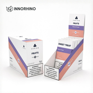 Cajas de Exhibición de Papel PDQ Premium para Puntos de Venta, con Gran Área Frontal para Exhibición, Impresión de Logotipo e Inserciones Personalizadas OEM/ODM - Product Image 1