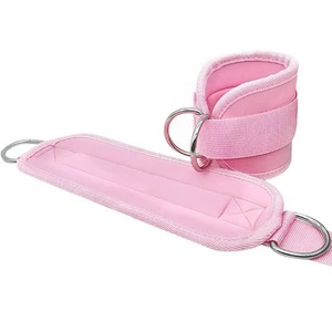 High Quality Ankle Straps Cable <b>Machine</b> Workout Attachments Leg <b>Glute</b> Exercise Cuffs Fitness Gym Resistance Band Belt Equipment - Product Image 5