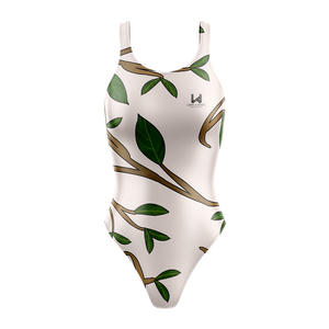 Maillot de bain bikini de haute qualité pour femmes, avec bretelles en V, imprimé floral 3D, dos texturé, séchage rapide, extensible, en spandex/polyester, coutures invisibles - Product Image 1