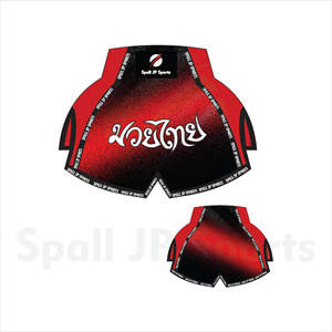 Shorts de Muay Thai personalizados al por mayor de alta calidad para entrenamiento deportivo y combate, para adultos. - Product Image 3