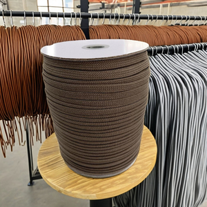 เชือกรองเท้าแบบกลมแบน PP/โพลีเอสเตอร์/ไนลอน ปรับความยาวและความกว้างได้ตามต้องการ สีตามสั่ง สำหรับรองเท้าผ้าใบและรองเท้ากีฬา ขายส่ง - Product Image 5