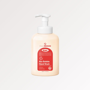 Savon de bain coréen K-Beauty Polmedison Kids Ato Bubble Antibactérien pour les mains, parfum Musc Blanc, 510ml - Product Image 4