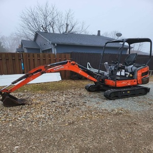 Mini-excavatrice KX018-4 de haute qualité pour la construction et l'aménagement paysager - Garantie 1 an - Économie d'énergie pour le moteur - Roulement KYB - Product Image 2