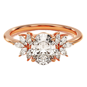 High-quality Gold Plated 925 <b>Sterling</b> <b>Silver</b> Engagement Wedding <b>Band</b> 5A Zirconia Geometric Curves Women's Bridal <b>Ring</b> - Product Image 5