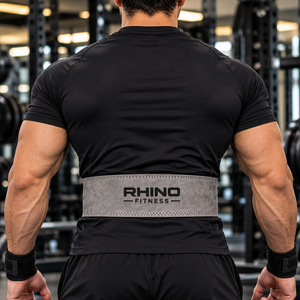 Ceinture de musculation en néoprène Rhino Fitness, soutien lombaire enveloppant, protection durable et professionnelle pour adultes. - Product Image 3