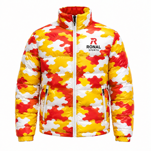 Veste matelassée pour homme de haute qualité, à manches régulières, pour l'hiver, style décontracté, mode, extérieur, toile, séchage rapide, respirante, style streetwear, personnalisable - Product Image 1