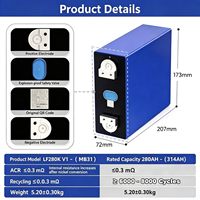 Cellules de batterie LiFePO4 de qualité A (UE) Hithium 3.2V 314Ah 280Ah 340Ah, batteries lithium-ion rechargeables pour stockage d'énergie solaire domestique
