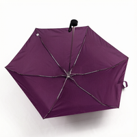 Parapluie de poche pliable de 21 pouces, ultra léger et compact, dites adieu aux parapluies volumineux, imperméable et à séchage rapide